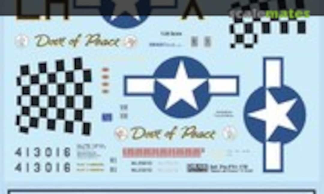 1:24 “Dove of Peace” P-51D (Draw Decal 24-P51-178) 24-P51-178