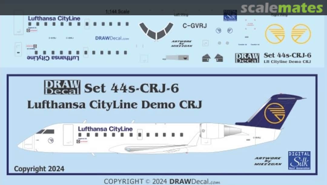 Boxart Lufthansa CityLine Demo CRJ 44-CRJ-6 Draw Decal Boxart Lufthansa CityLine Demo CRJ 44-CRJ-6 Draw Decal