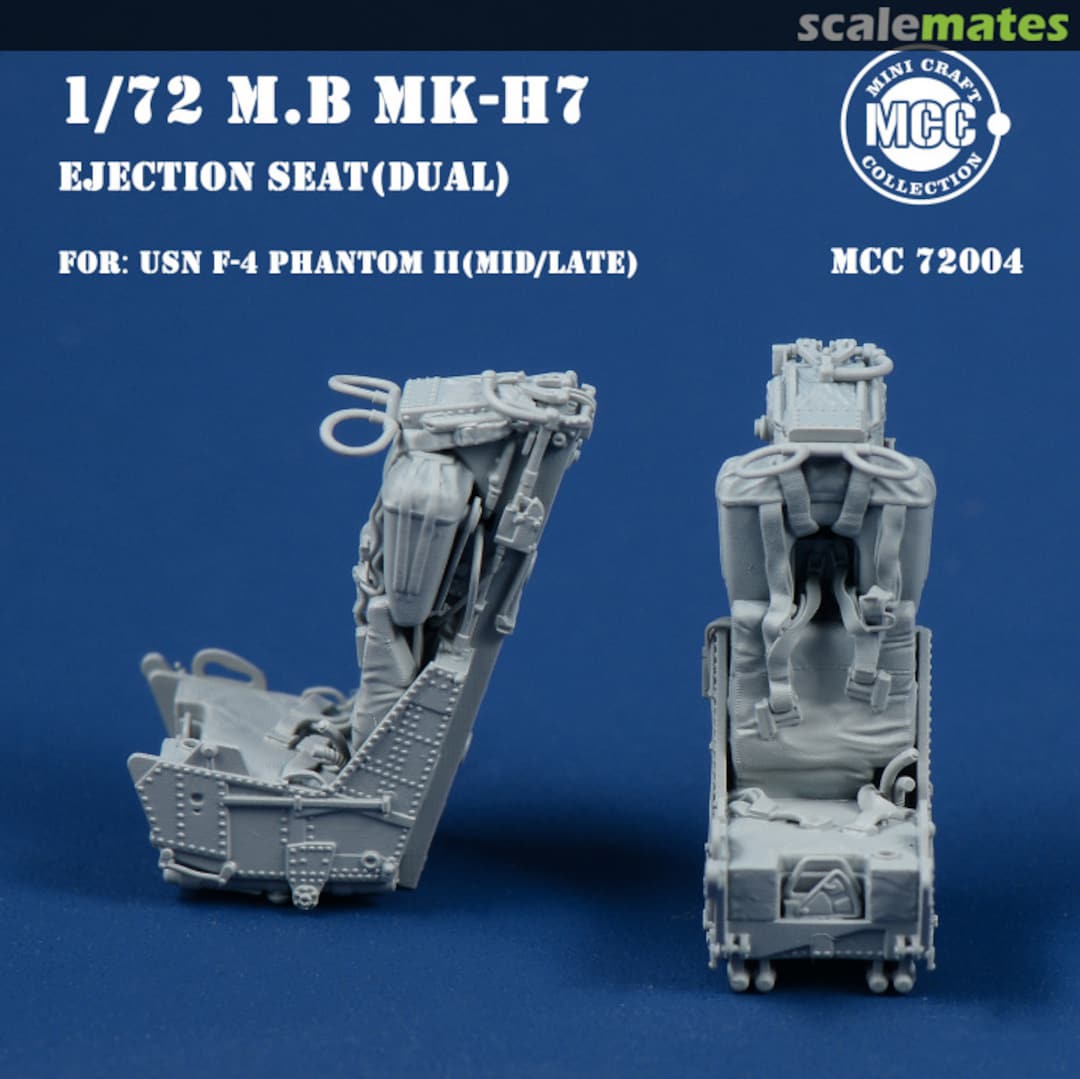 Boxart M.B MK-H7 Ejection Seats (Dual) MCC72004 MINI CRAFT collection