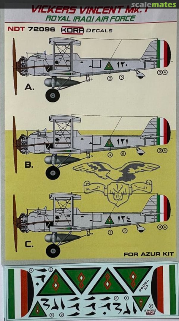 Boxart Vickers Vincent Mk.I NDT72096 Kora Models Boxart Vickers Vincent Mk.I NDT72096 Kora Models