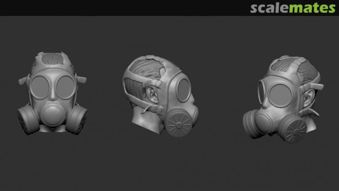 Boxart Headers with Gas Mask F003-72 Firma49 Boxart Headers with Gas Mask F003-72 Firma49