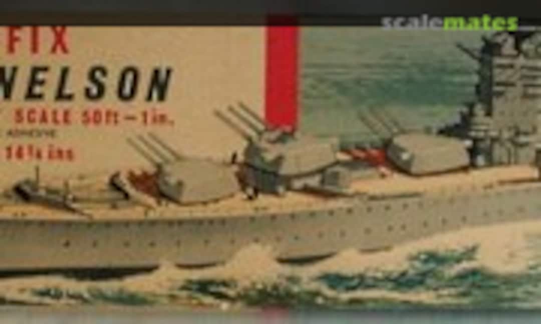 1:600 H.M.S. NELSON (Airfix F403S)