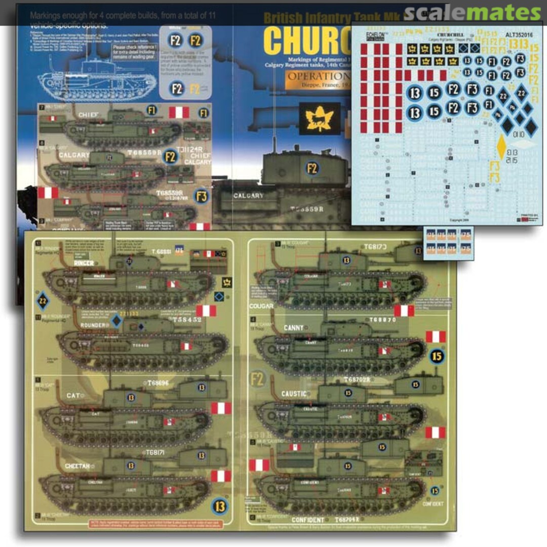 Boxart Calgary Regiment Churchills in the Battle of Dieppe (Pt2) ALT352016 Echelon Fine Details Boxart Calgary Regiment Churchills in the Battle of Dieppe (Pt2) ALT352016 Echelon Fine Details