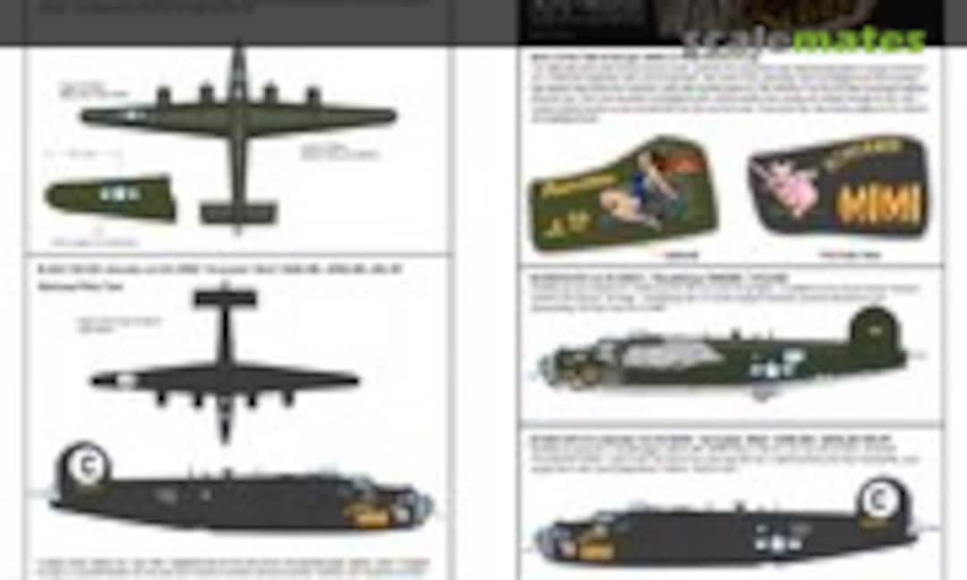 1:72 B-24D Liberator CBI - Europe (Kits-World KW172032) KW172032