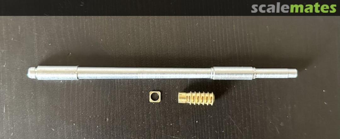 Contents 130mm M-65 L/60 ( Barrel for "Object 279" tank ) - Panda Hobby - 35B133 RB Model Contents 130mm M-65 L/60 ( Barrel for "Object 279" tank ) - Panda Hobby - 35B133 RB Model