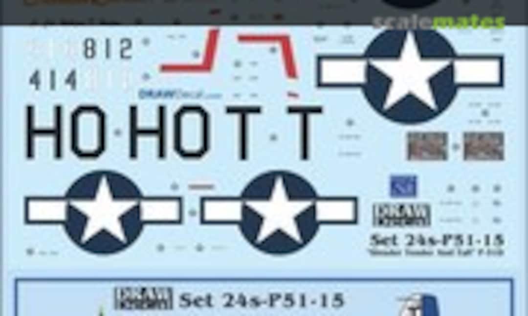 1:24 P-51D "Slender, Tender & Tall" (Draw Decal 24-P51-15) 24-P51-15