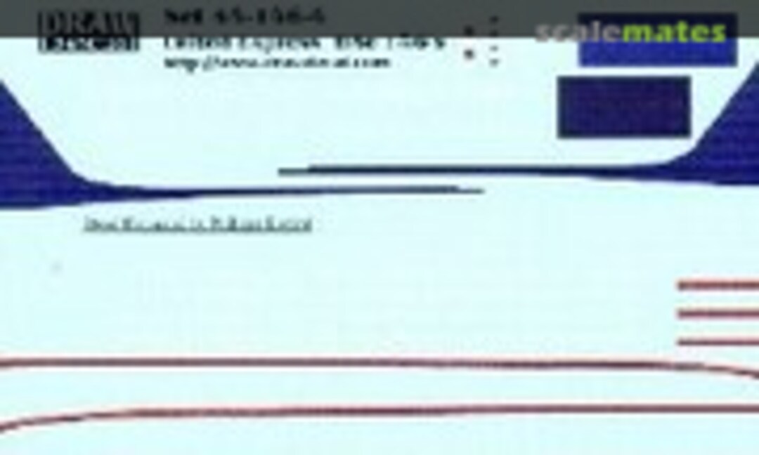 1:144 British Aerospace 146-200A (Draw Decal 44-146-4a) 44-146-4a