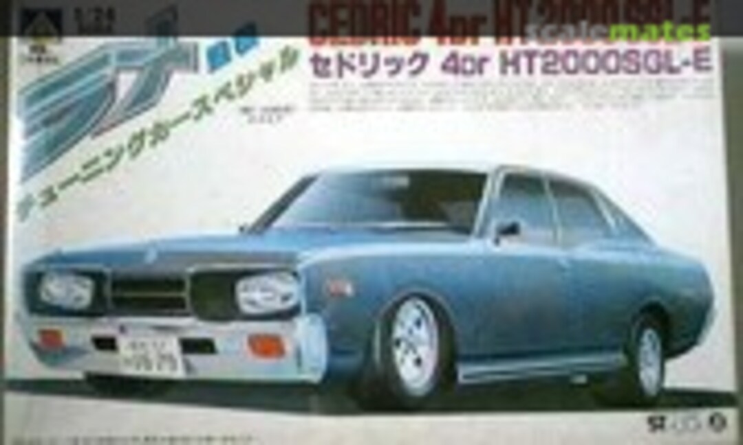 1:24 330 Cedric 4Dr HT 2000 SGL-E (Aoshima 3G-32)