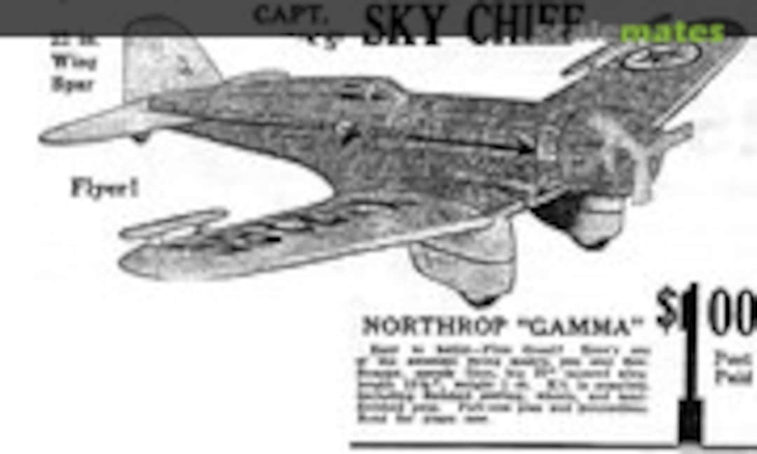 1:26 Northrop Gamma (Scientific )