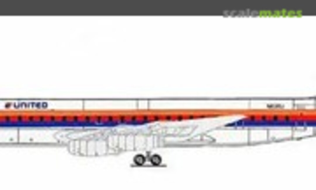 1:144 Douglas DC-8-11/21 series (Welsh Models CV-38) CV-38