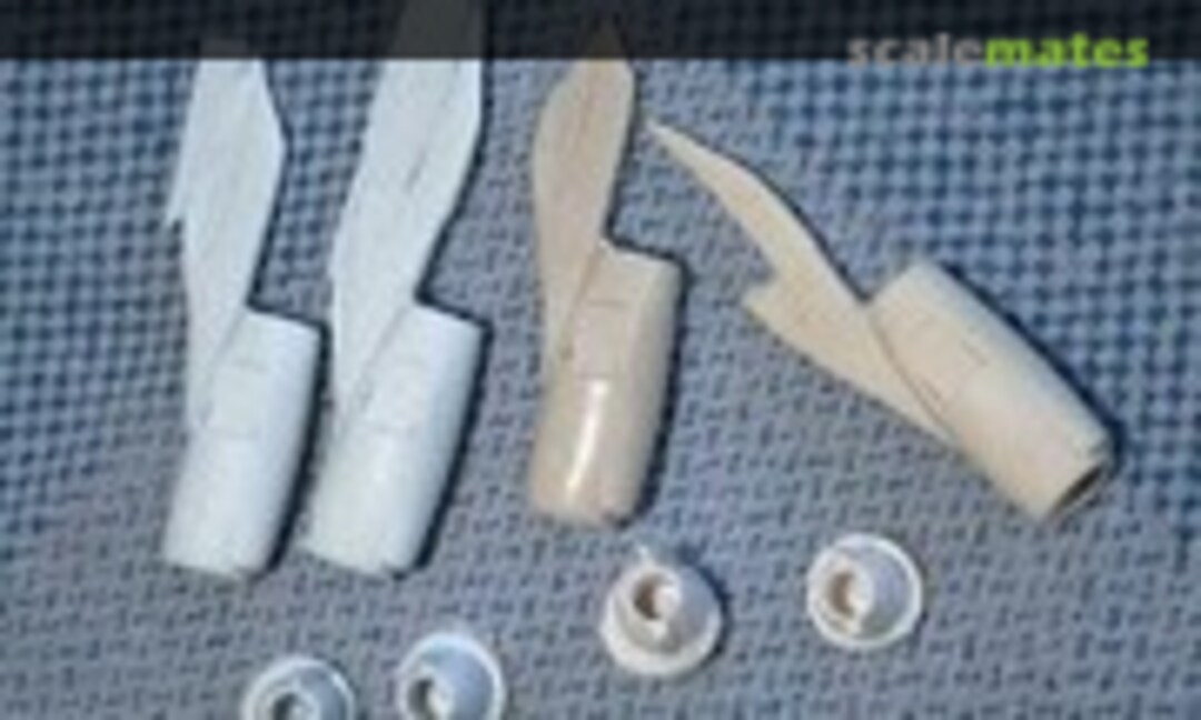 1:144 PW JT3D-3 Engines (set of 4) (Contrails Models CM44-DC8-50E) CM44-DC8-50E