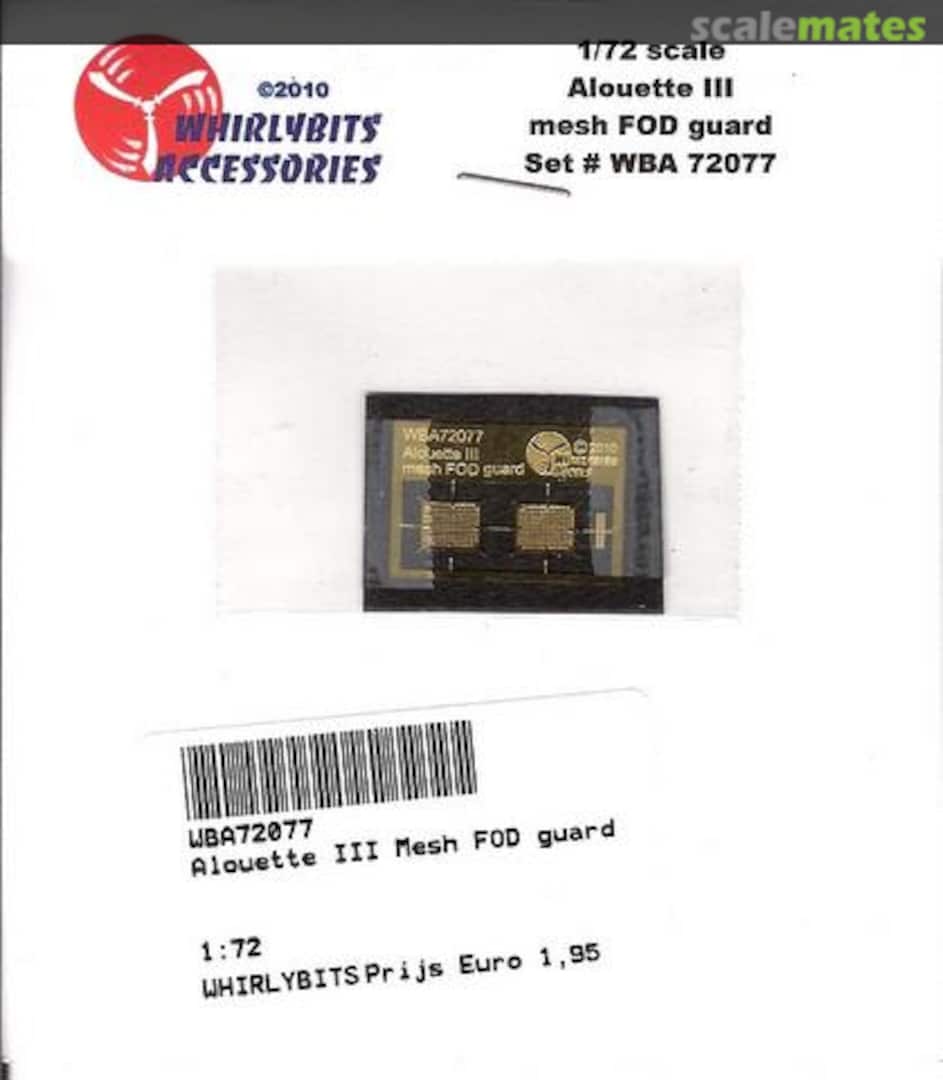 Boxart Alouette III FOD guard WBA72077 Whirlybits Boxart Alouette III FOD guard WBA72077 Whirlybits