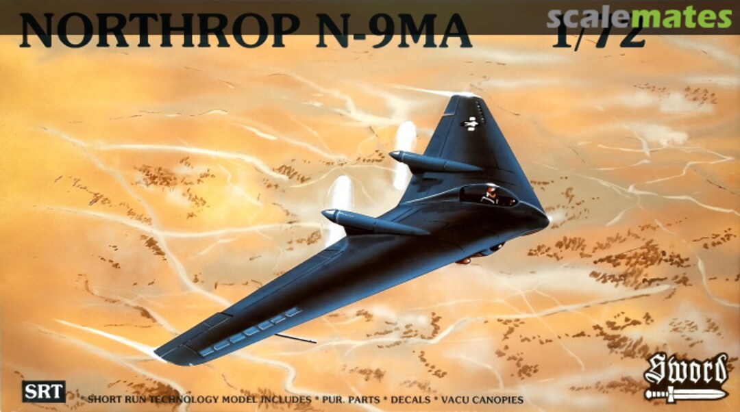 Boxart Northrop N-9MA SW72001 Sword Boxart Northrop N-9MA SW72001 Sword