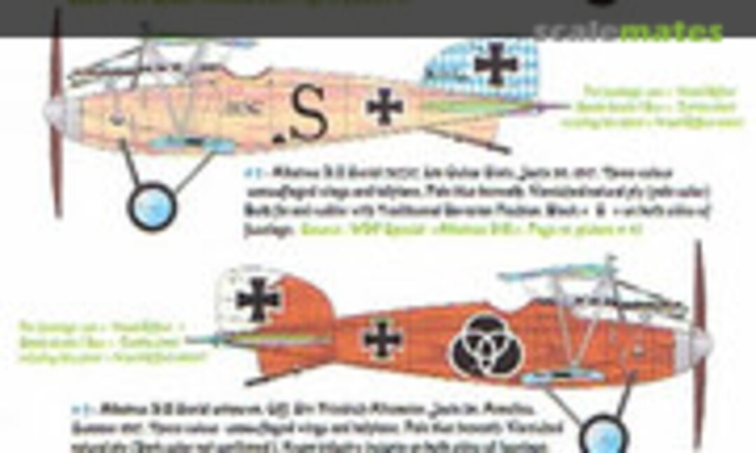 1:32 Albatros D.III Gallery Vol 1 (Spada Decals LL-Alb3/03) LL-Alb3/03