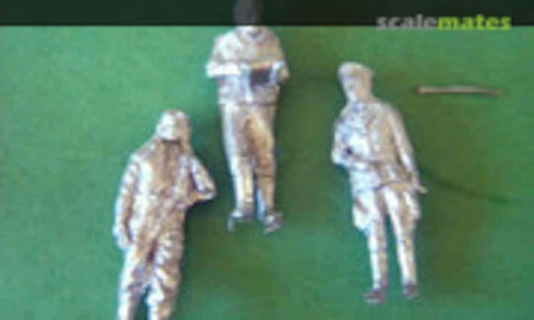 1:76 Luftwaffe Ground Attack Crew, 1939-45 (SHQ Miniatures AIR04) AIR04