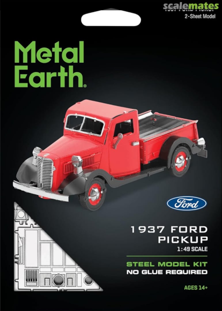 Boxart 1937 Ford Pickup MMS199 Fascinations Boxart 1937 Ford Pickup MMS199 Fascinations