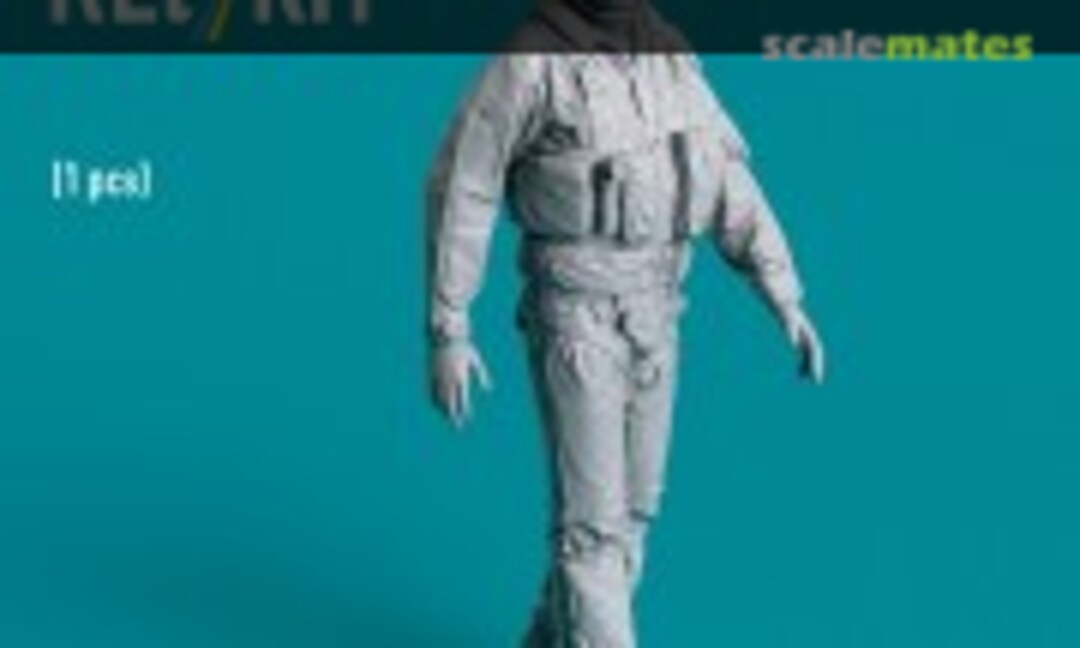 1:72 A-7 Corsair II male pilot (in a standing position - type 2) (1 pcs) (ResKit RSF72-0041) RSF72-0041