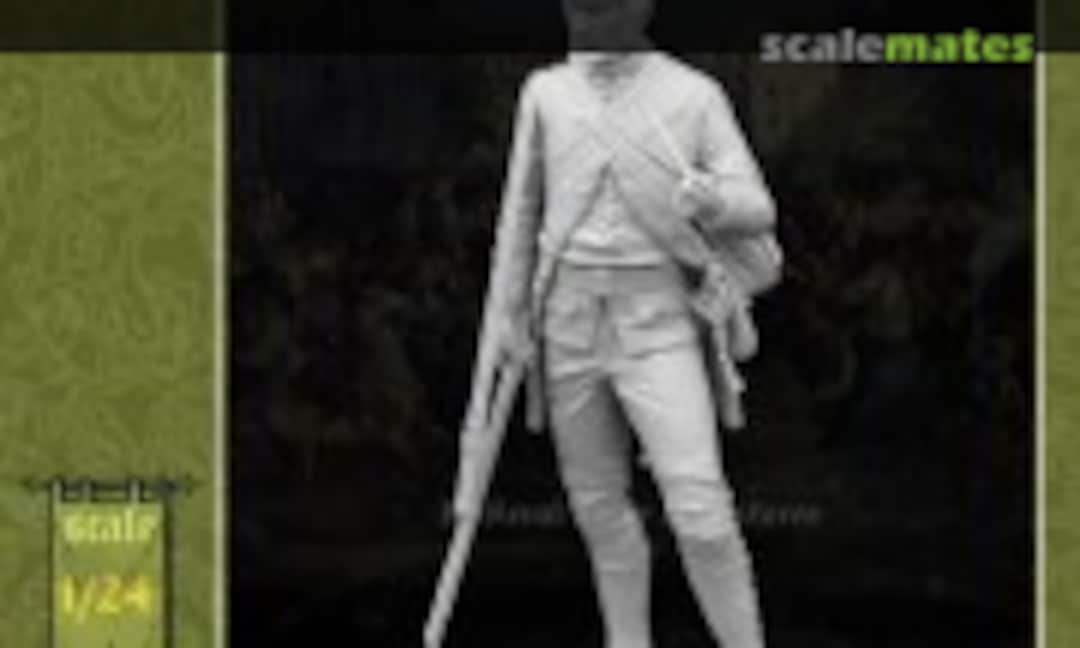 75mm Prussian Infantryman (Medieval Forge Miniatures C-75-108) C-75-108