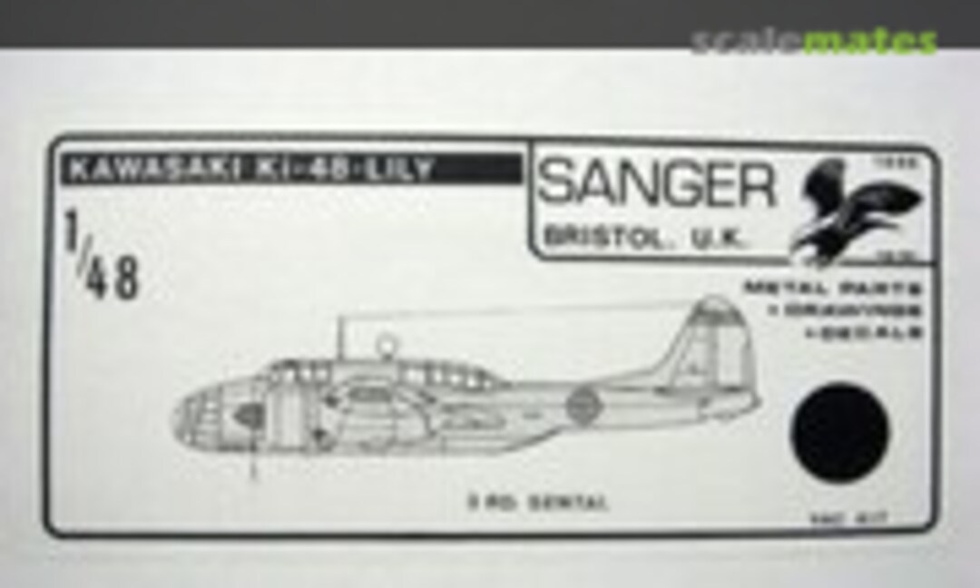 1:48 Kawasaki Ki-48-Lily (Sanger 42)