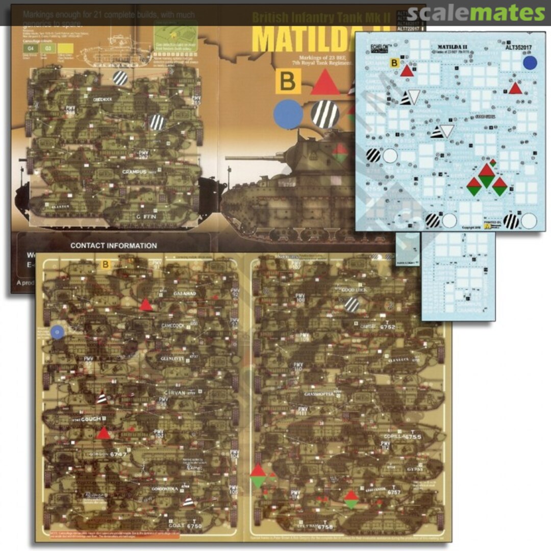 Boxart Matilda II ALT352017 Echelon Fine Details Boxart Matilda II ALT352017 Echelon Fine Details