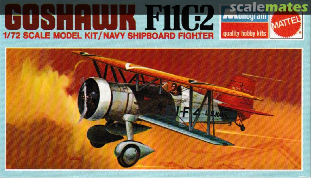 Boxart Goshawk F11C-2 6796 Monogram/Mattel