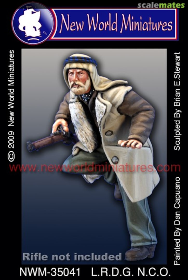 Boxart L.R.D.G. Cwt 30 N.C.O. NWM-35041 New World Miniatures Boxart L.R.D.G. Cwt 30 N.C.O. NWM-35041 New World Miniatures