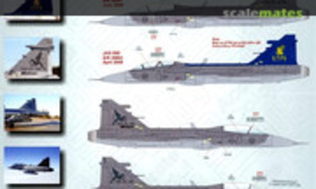 1:48 Press to Test Gripens (TwoBobs Aviation Graphics 48-177) 48-177