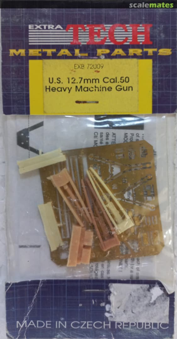 Boxart U.S. 12.7mm Cal.50 Heavy Machine Gun EXB 72009 Extratech