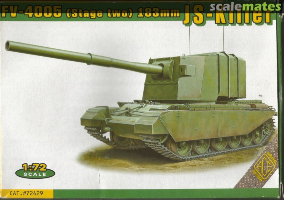 Boxart FV4005 (Stage two) 183mm JS-Killer 72429 ACE Boxart FV4005 (Stage two) 183mm JS-Killer 72429 ACE