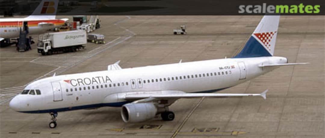 Boxart Croatia Airlines Airbus A320-212, A320-214 144-10-15 JBOT Decals Boxart Croatia Airlines Airbus A320-212, A320-214 144-10-15 JBOT Decals