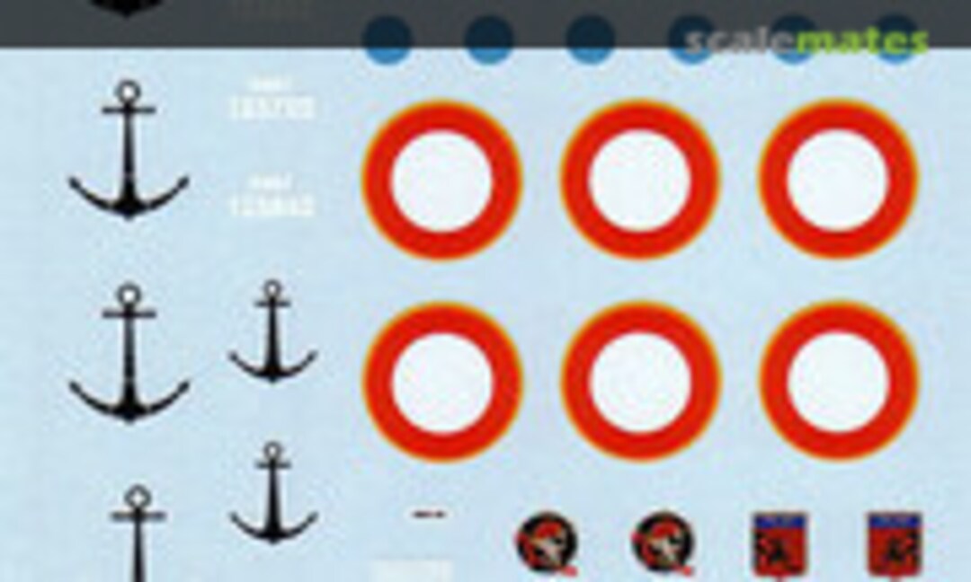 1:72 F4U-7 Corsair (Berna Decals BD 72-04) BD 72-04