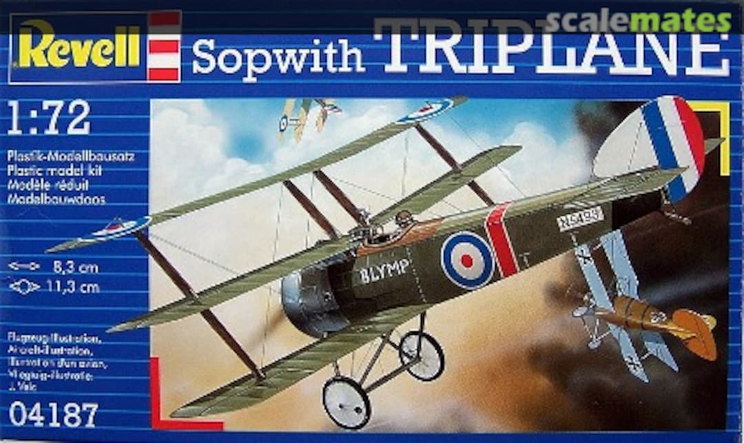 Boxart Sopwith Triplane 04187 Revell