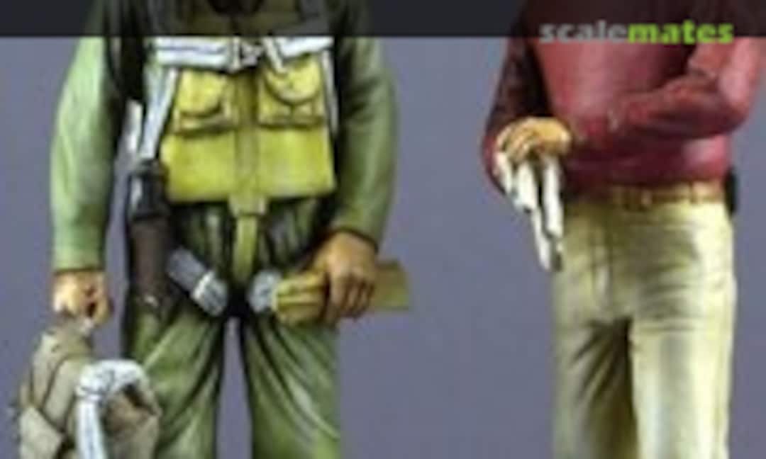 1:32 Navy Pilots Corsair & Ordnanceman Pacific 1944 (Nemrod N32-002) N32-002