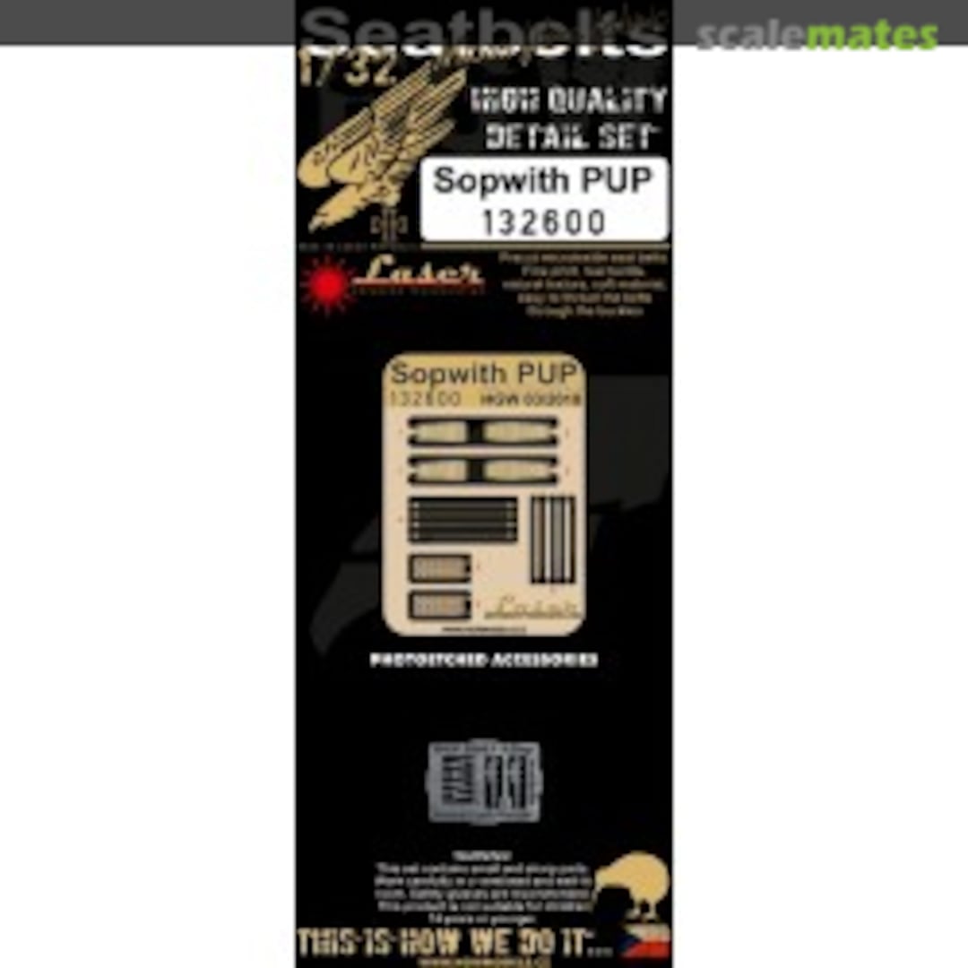 Boxart Sopwith Pup - Seatbelts 132600 HGW Models Boxart Sopwith Pup - Seatbelts 132600 HGW Models