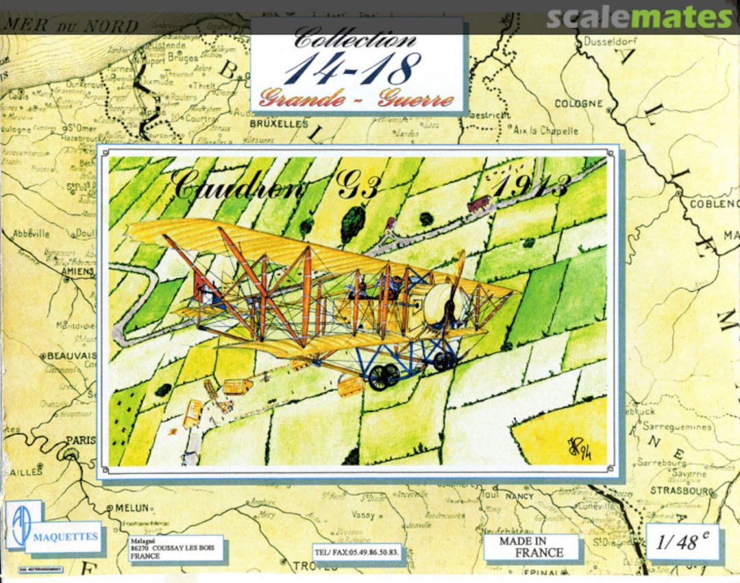 Boxart Caudron G3 CAUDRON G3 AJP Maquettes Boxart Caudron G3 CAUDRON G3 AJP Maquettes