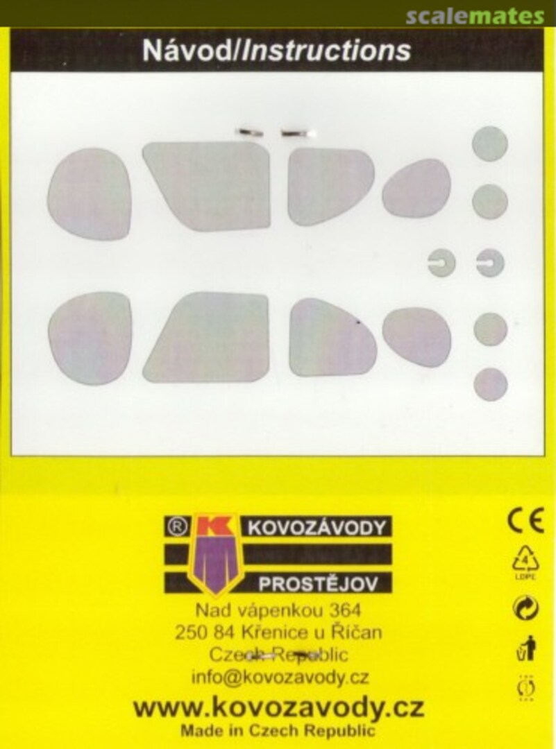 Boxart Let L-200A/L-200D canopy masks KPEX 016 Kovozávody Prostějov Boxart Let L-200A/L-200D canopy masks KPEX 016 Kovozávody Prostějov