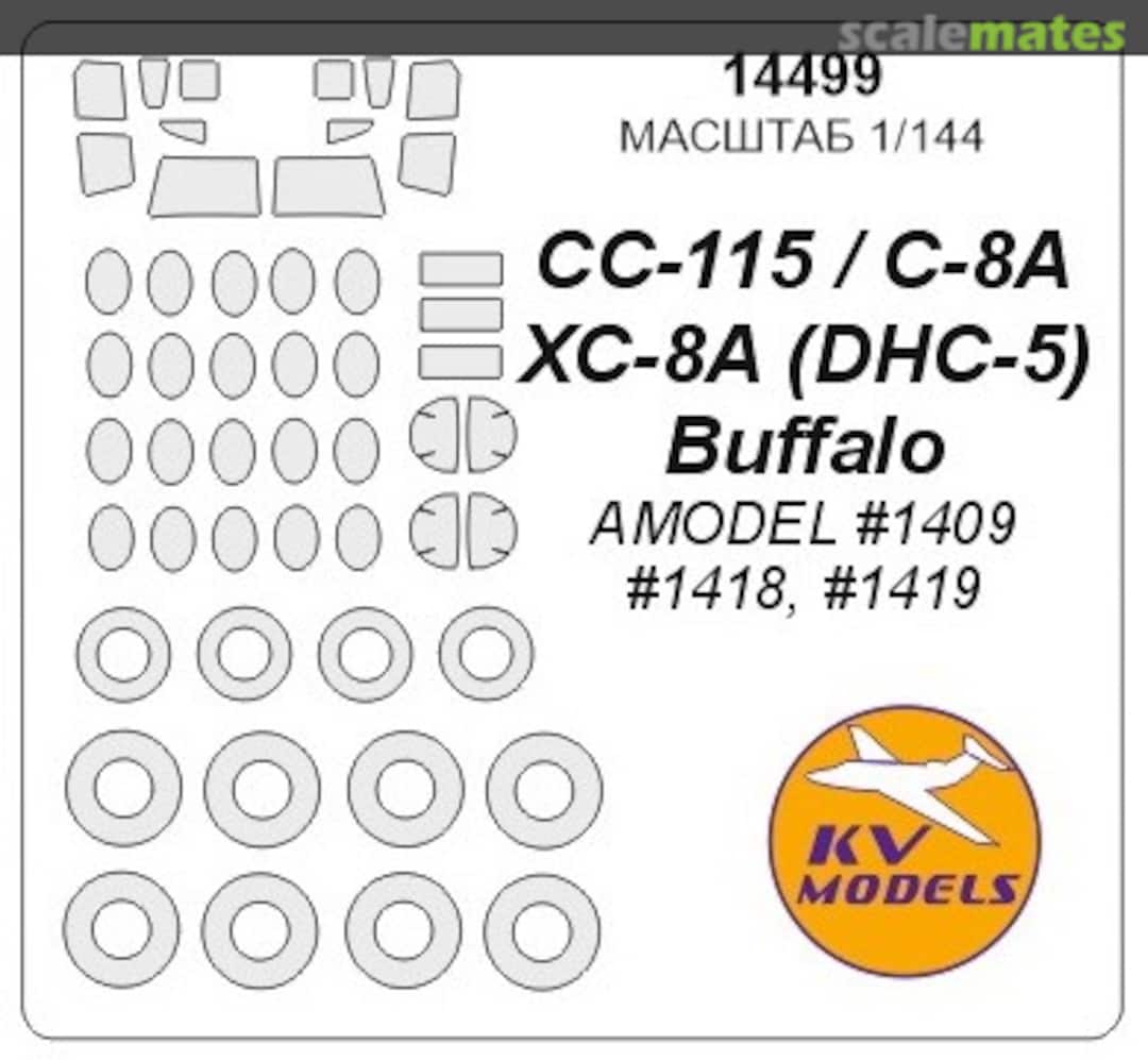 Boxart CC-115 / C-8A / XC-8A (DHC-5) Buffalo 14499 KV Models