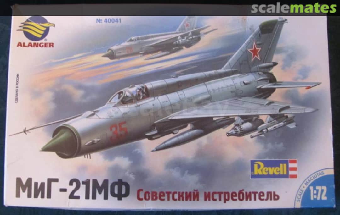 Boxart MiG-21MF Soviet Fighter 40041 Alanger Boxart MiG-21MF Soviet Fighter 40041 Alanger