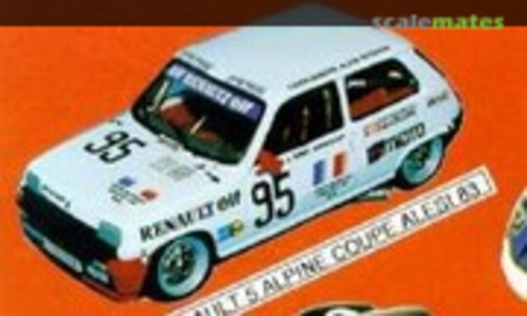 1:43 Renault 5 Alpine &quot;Renault elf&quot; (Provence Moulage K1414)