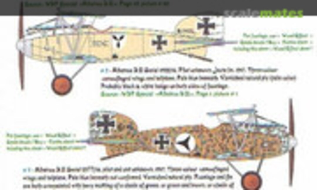 1:32 Albatros D.III Gallery Vol 2 (Spada Decals LL-Alb3/04) LL-Alb3/04