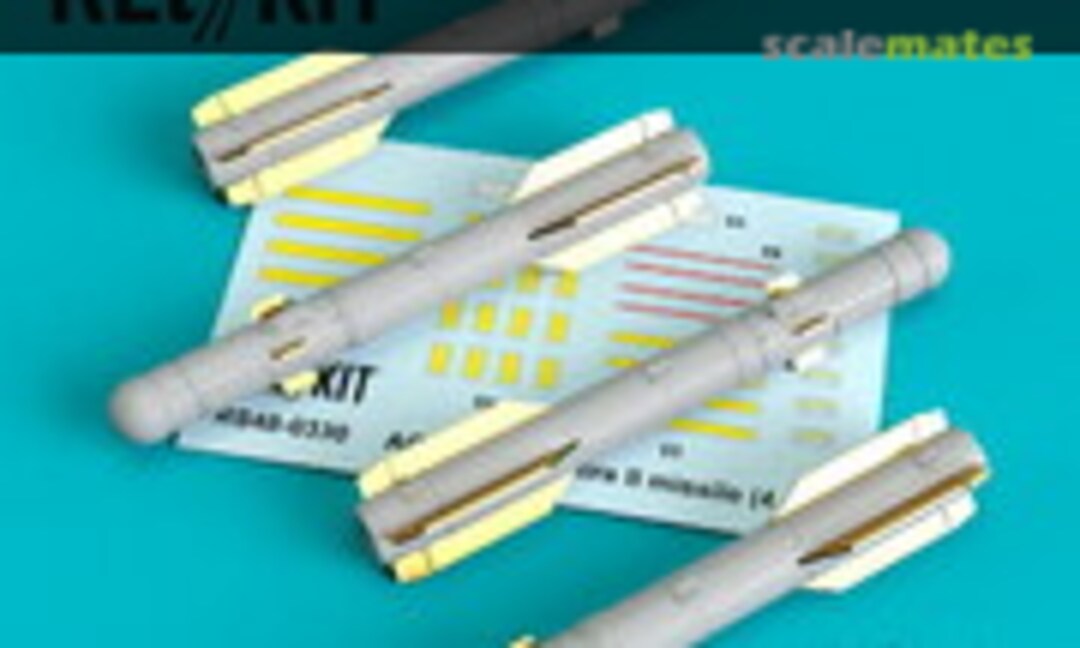 1:48 AGM-114L Longbow Hellfire missiles (ResKit RS48-0330) RS48-0330