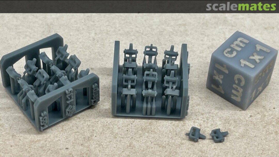 Boxart Clasps T-55 - 10 pieces 35040810 EMP3d Boxart Clasps T-55 - 10 pieces 35040810 EMP3d