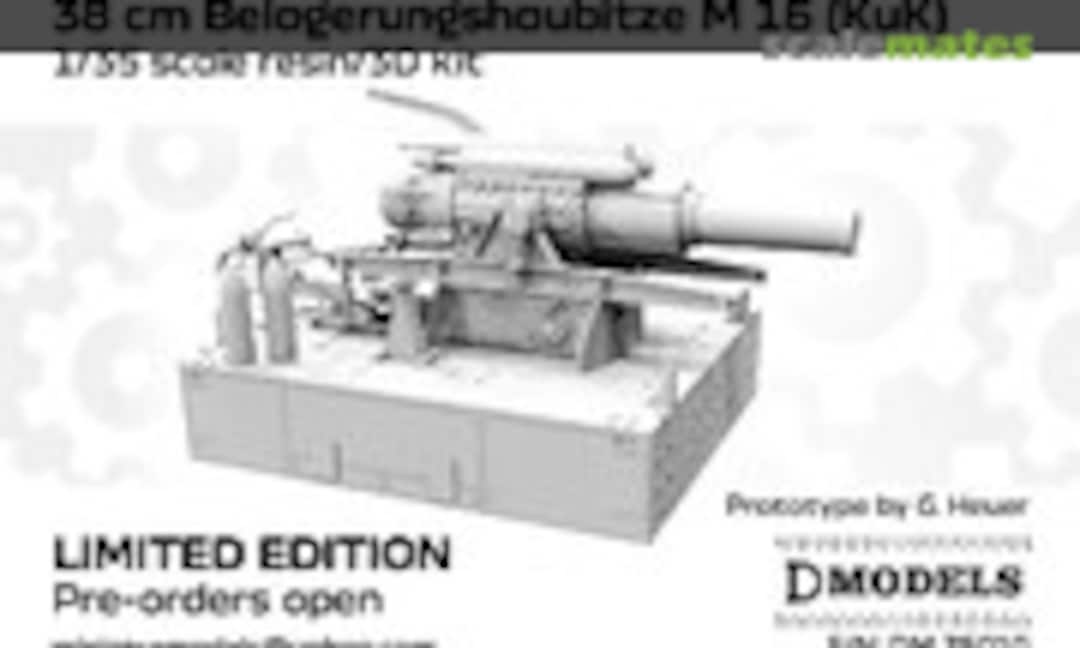 1:35 38 cm Belagerungshaubitze M 16 (KuK) (D-Models DM 35010) DM 35010