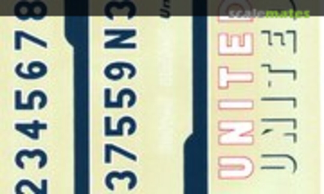 1:144 United Airlines DC-6B (ATP Airliners America AD5053) AD5053