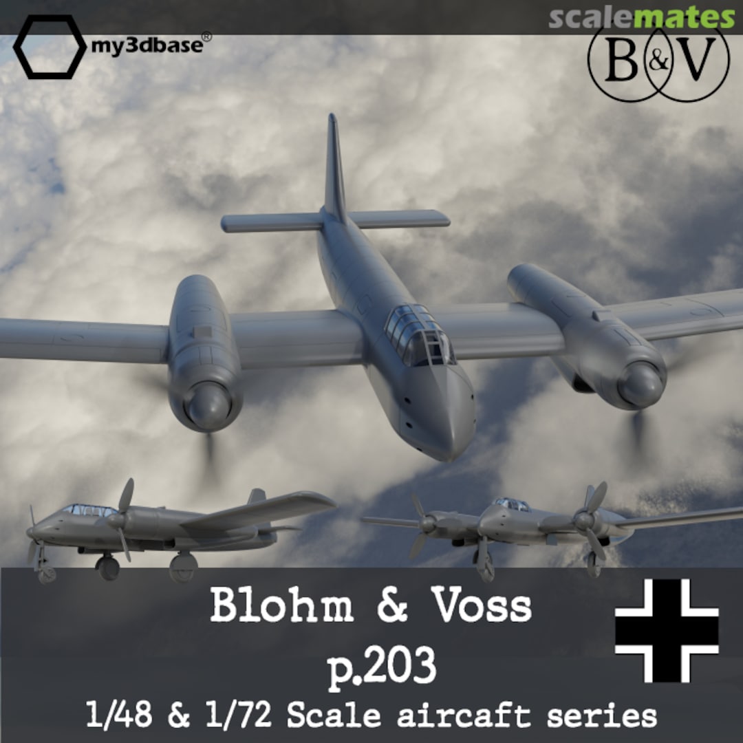 Boxart Blohm & Voss P.203 013761 my3dbase 