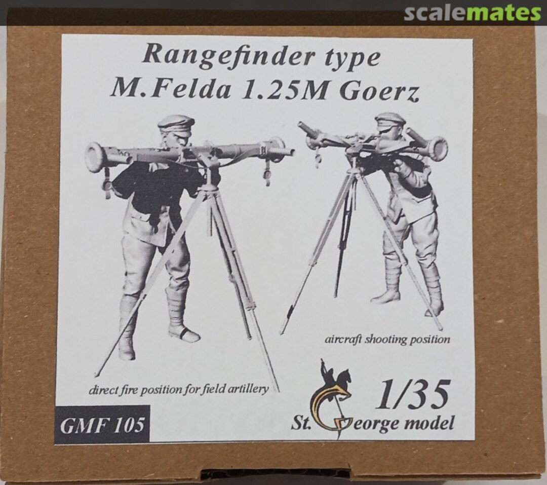 Boxart Rangefinder M. Felda 1.25M Goerz GMF 105 St.George Model Boxart Rangefinder M. Felda 1.25M Goerz GMF 105 St.George Model
