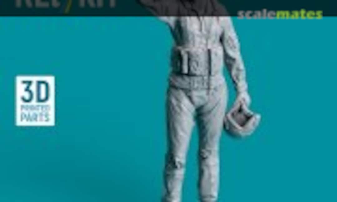 1:72 A-7 Corsair II female pilot (in a standing position - type 1) (1 pcs) (ResKit RSF72-0042) RSF72-0042