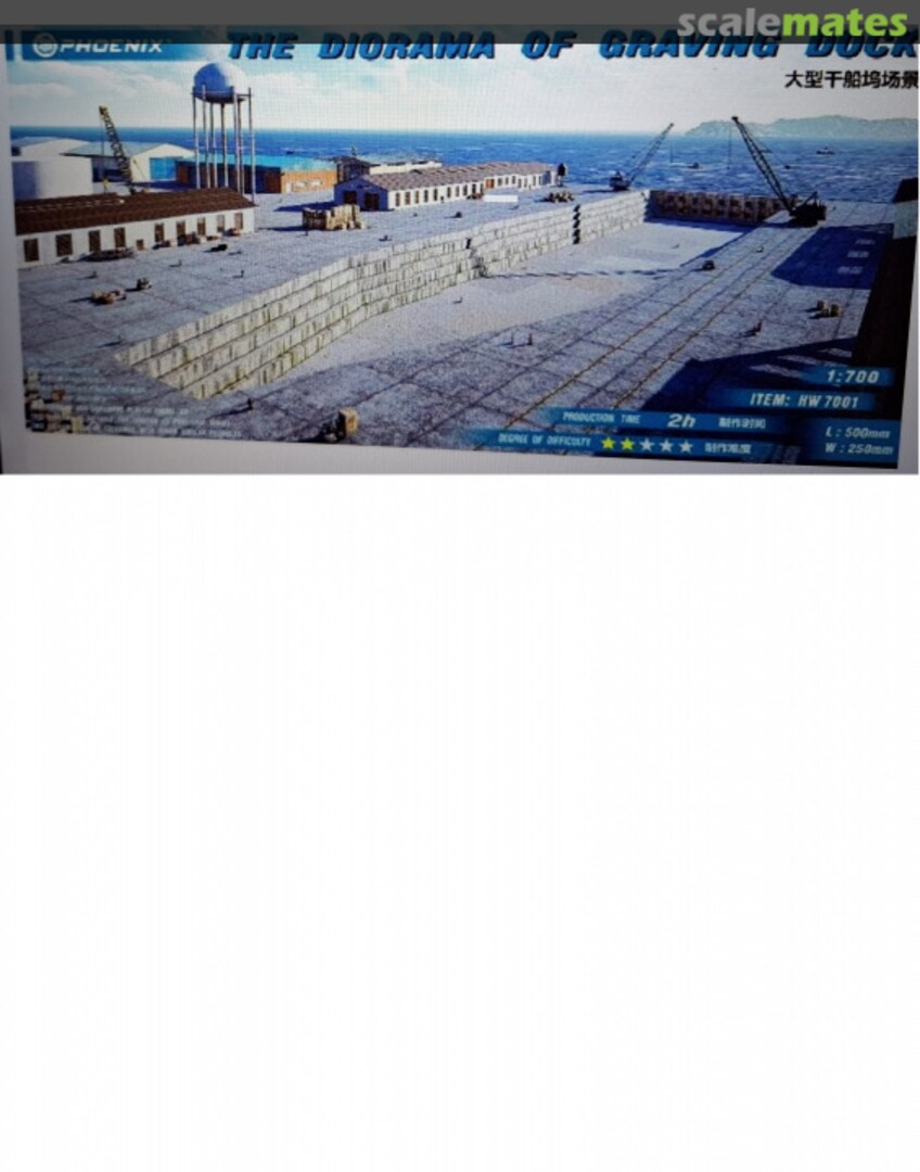 Boxart The Diorama of Graving Dock HW7001 Phoenix Model