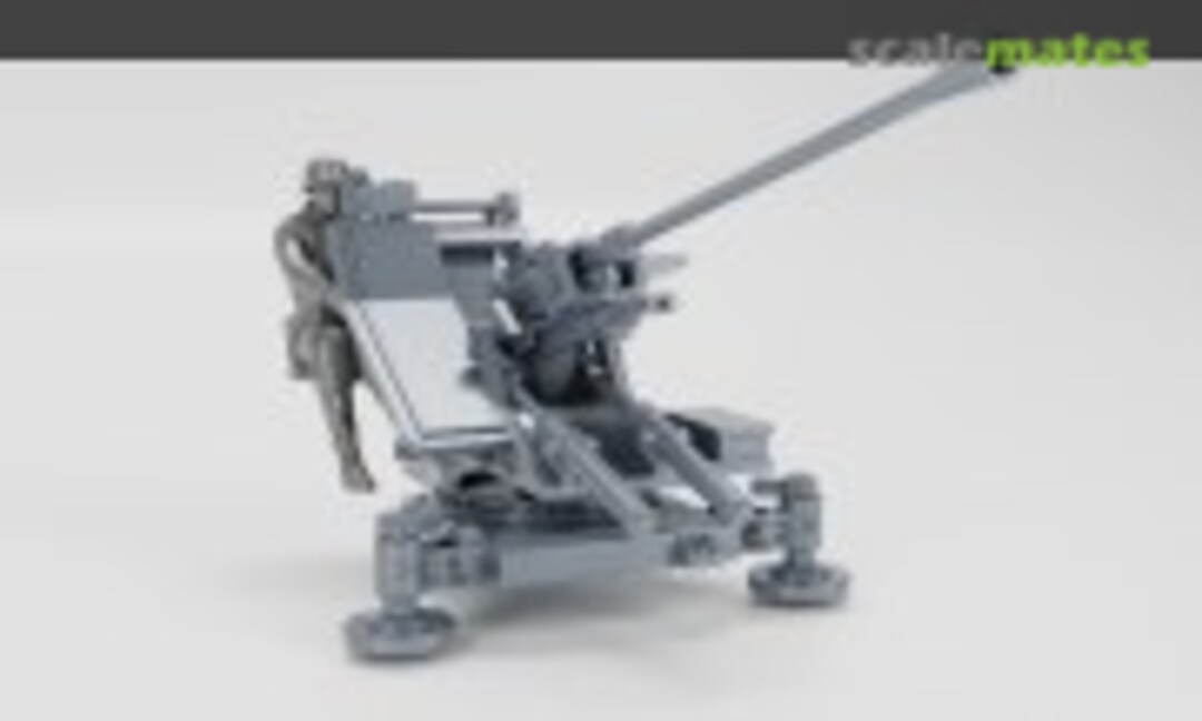 1:72 Anti-aircraft Gun 3,7cm Flak 36 - battle position (EMP3d 72011292) 72011292