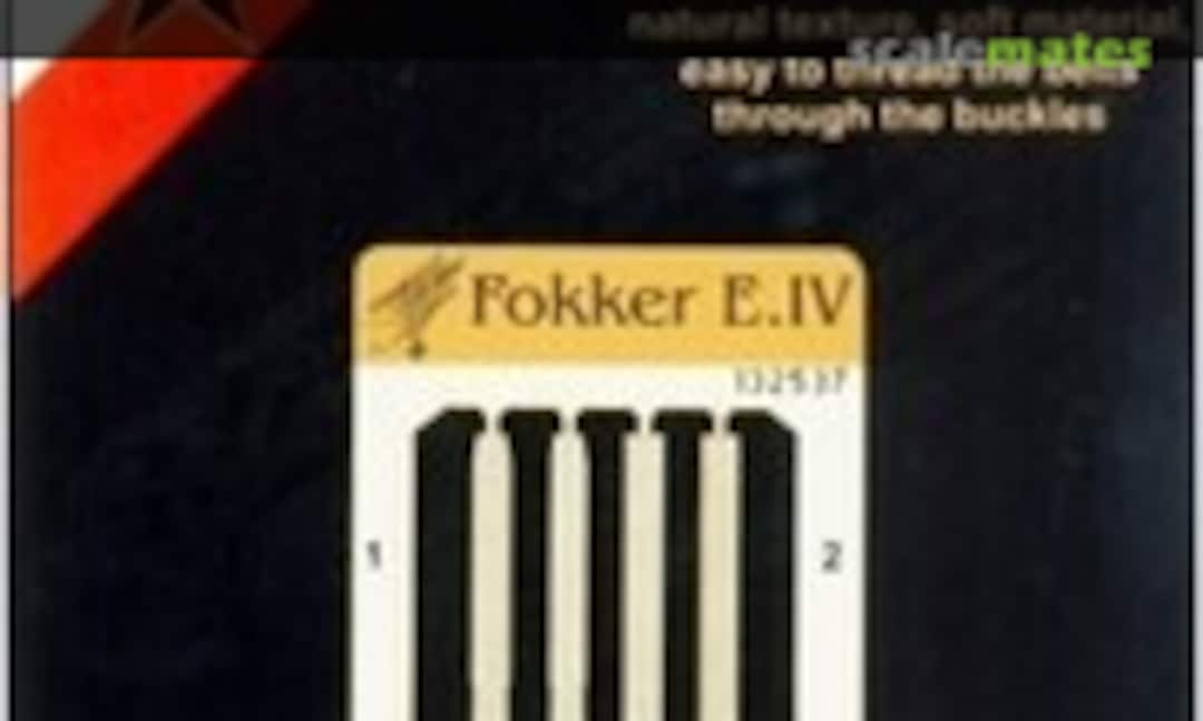 1:32 Fokker E.IV - Seatbelts (HGW Models 132537)